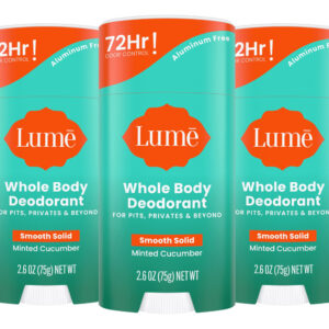 Desodorante Lume Whole Body Smooth Solid Stick 75 Ml X3 Mint