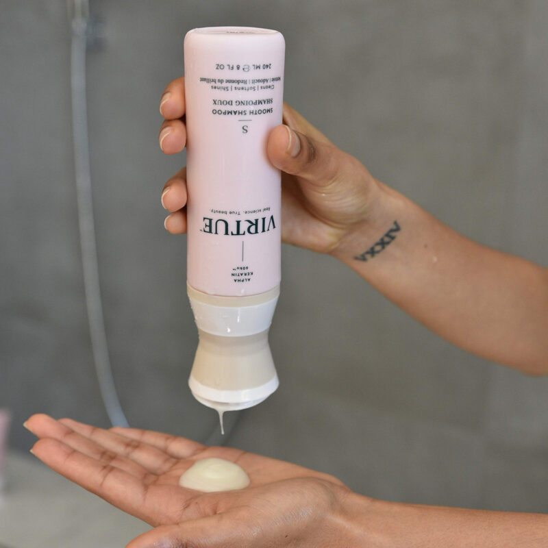 Shampoo Virtue Smooth Alpha Keratin 60ku 240 Ml Para Cabelos - Image 3