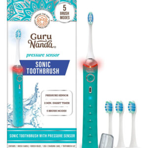 Escova De Dentes Elétrica Gurunanda Pressure Sensor Sonic Te