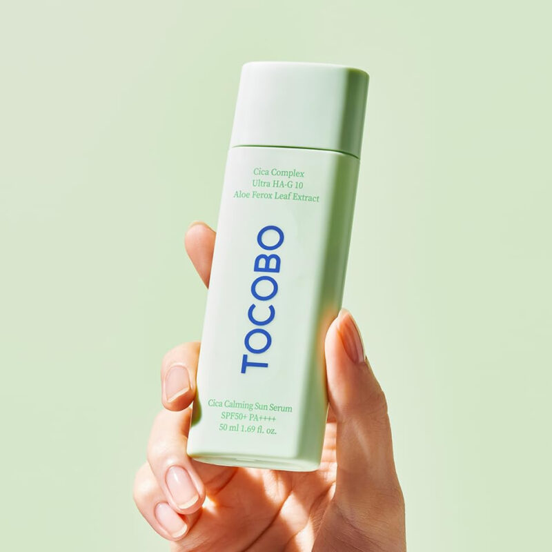 Sérum Solar Tocobo Cica Calming Spf50 Pa++++ 50ml Com Fermen - Image 7