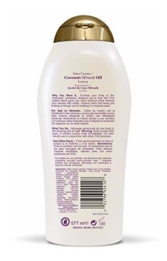 Óleo Milagroso Extra Cremoso De Coco Ogx Ogx Ultra Hidratant - Imagem 3