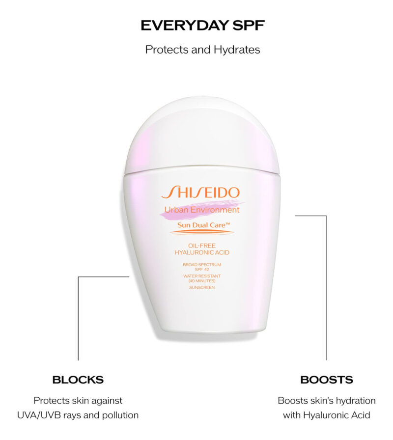 Protetor Solar Shiseido Urban Environment Sem Óleo Spf 42 50 - Image 7