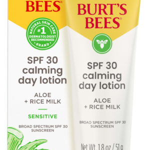 Loção Facial Protetora Solar Burt's Bees Spf 30 Calming 50ml