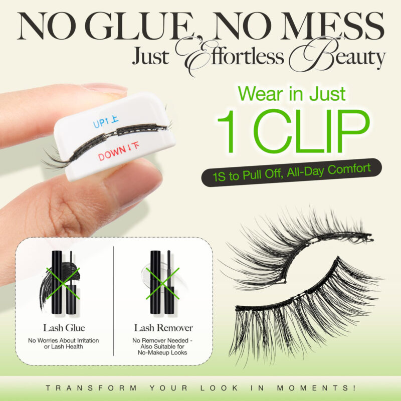 Cílios Magnéticos Lashview R01 Com Aplicador À Prova D'água - Image 5