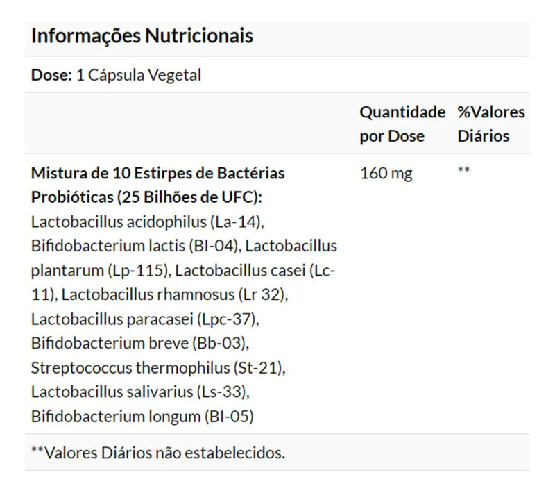 Probiótico10 25 Bilhões Ufc 50cáps Importado 5un Now Foods - Image 5