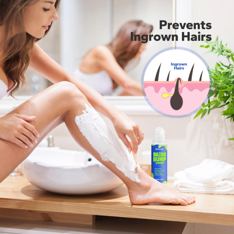 Tratamento De Cabelo Encravado Razor Bump Stopper Silkysecre - Imagem 3