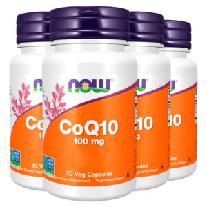 Coenzima Coq10 100mg Now Foods 30cáps Importado 4un