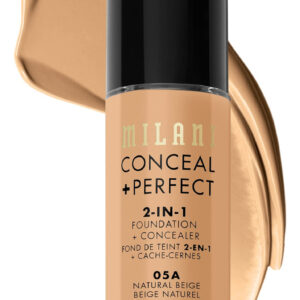Foundation Milani Conceal + Perfect 2 Em 1 Natural Bege