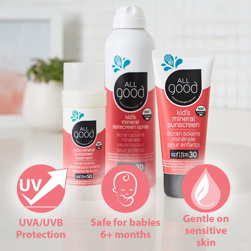 Protetor Solar All Good Baby & Kids Spf 50 Butter Sticks E S - Imagem 3