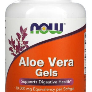 Aloe Vera Em Gel 10.000mg 250 Softgels - Now Foods
