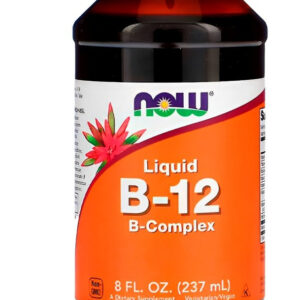 Complexo De Vitamina B-12 Now Foods 237 Ml Porta Cápsulas