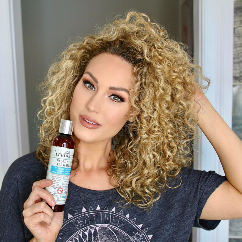 Gel Curlsmith Hydro Style Flexi-jelly 473 Ml Para Cabelos On - Image 4