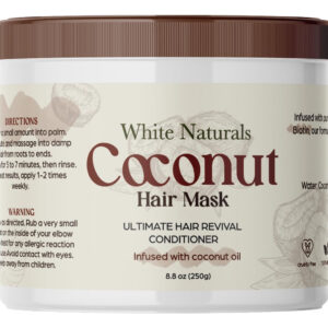 Máscara Capilar White Naturals Organic Coconut Hair Growth 2