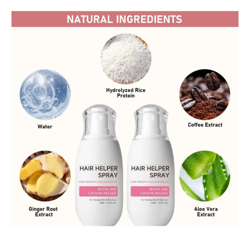 Spray De Crescimento Capilar Rottipe Rice Nutri Com Biotina - Image 2