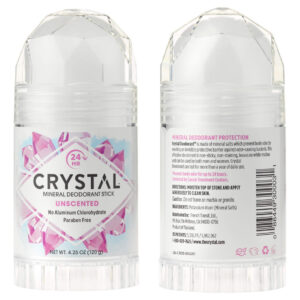 Desodorante Crystal Mineral Stick Sem Perfume 125 Ml (pacote