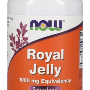 Geleia Real 1.000 Mg 60 Cápsulas Softgel Now Foods