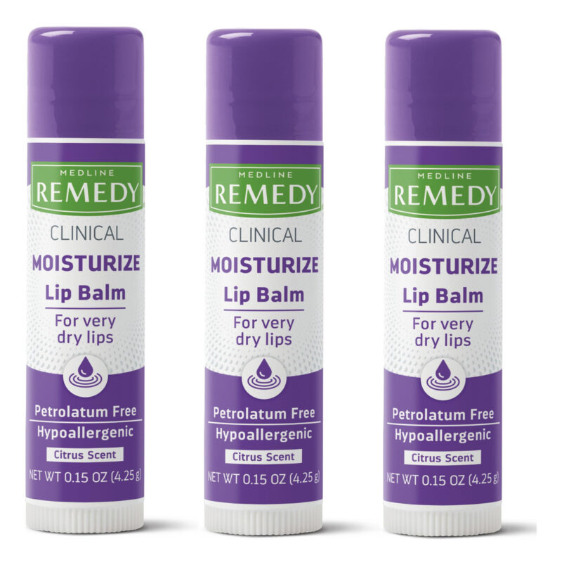 Bálsamo Labial Medline Remedy Clinical, Pacote Com 3 Fragrân