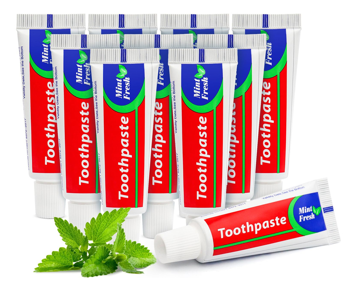 Pasta De Dente Sequipo Travel Size 25g 100 Unidades Com Sabo