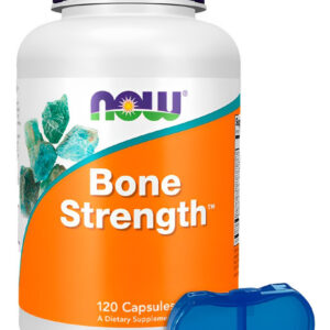 Bone Strength Now Foods 120 Caps + Porta Cápsulas