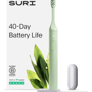 Escova De Dentes Elétrica Suri Sustainable, Bateria De 40 Di