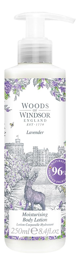Loção Corporal Woods Of Windsor Floral Com Aroma De Lavanda