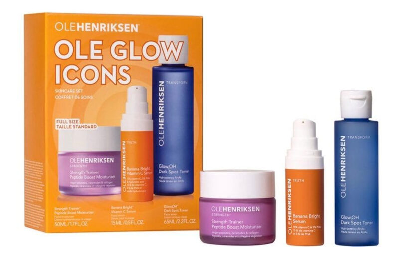 Conjunto De Cuidados Com A Pele Ole Henriksen Ole Glow Icons