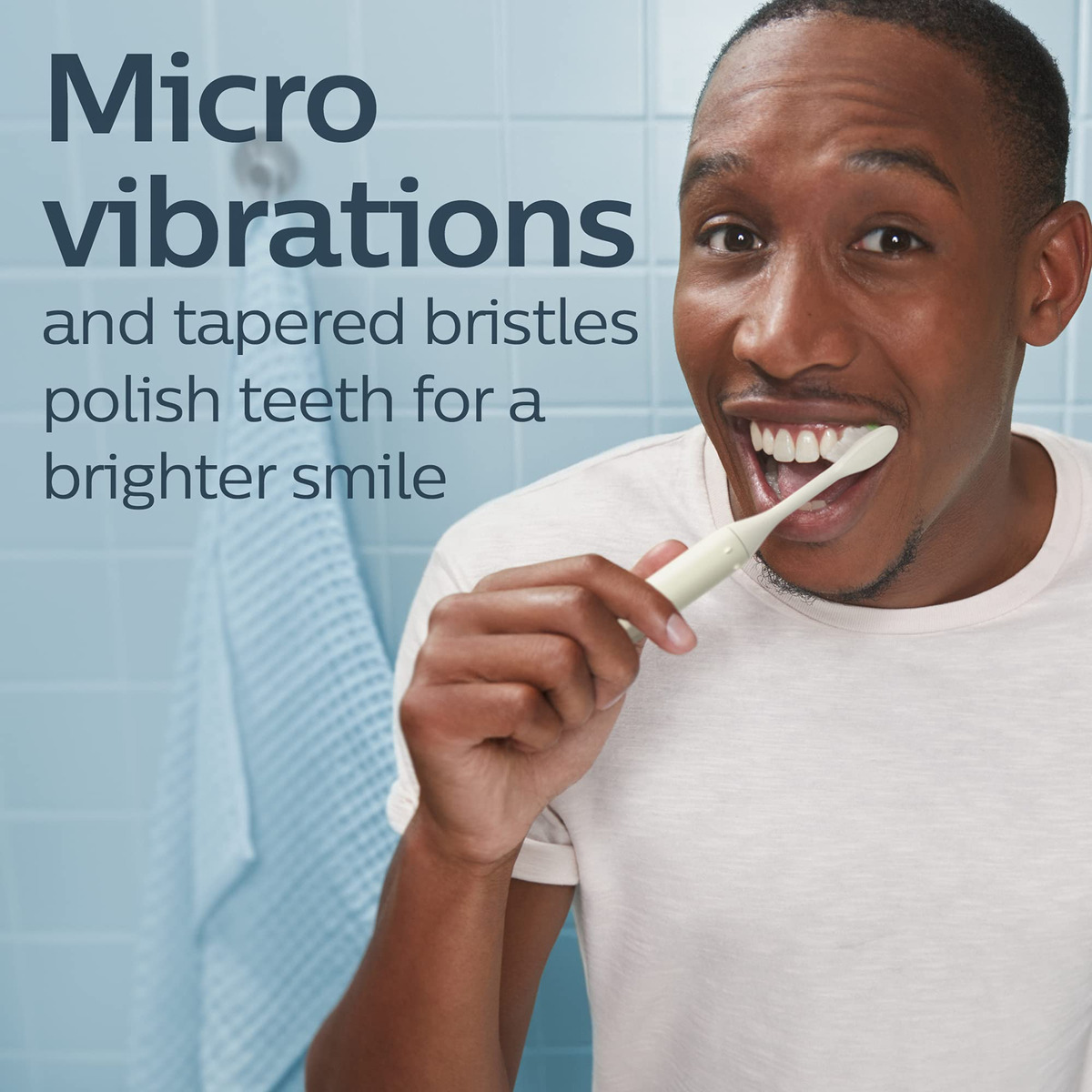 Escova De Dentes Recarregável Philips Sonicare One Snow Bd30 - Imagem 2