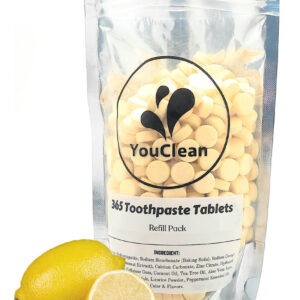 Comprimidos De Pasta De Dentes Youclean 365, Pacote De Recar
