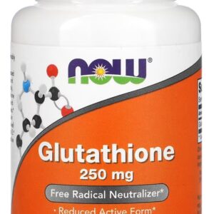 Glutathione Glutationa 250mg Now Foods 60cap Vegetarianas
