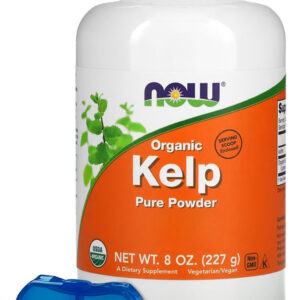 Kelp Em Pó Now Foods 227g + Porta Cápsulas +porta Cápsulas