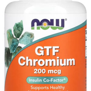 Cromo Gtf 200mcg Forma Ativa Now Foods 250tabs Importado