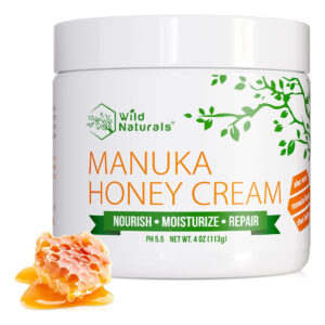 Creme De Mel Hidratante Wild Naturals Manuka Para Pele Seca