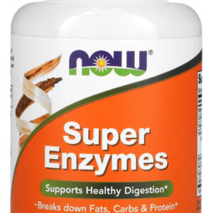 Now Foods Super Enzymes 90 Cápsulas No Brasil Sabor Sem Sabor