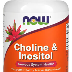 Colina E Inositol 250/250mg 100veg Caps Now Foods Sabor N/a