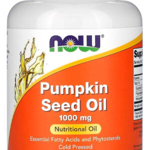 Óleo Semente Abóbora 1000mg Now Foods 100soft Importado