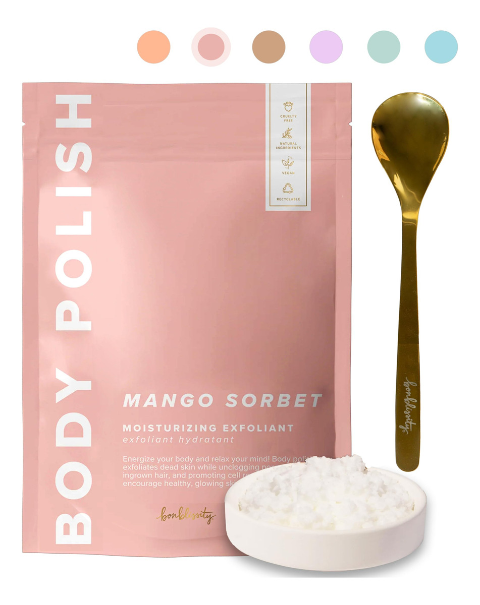 Esfoliante Corporal Bonblissity Mango Sorbet Hidratante E Es