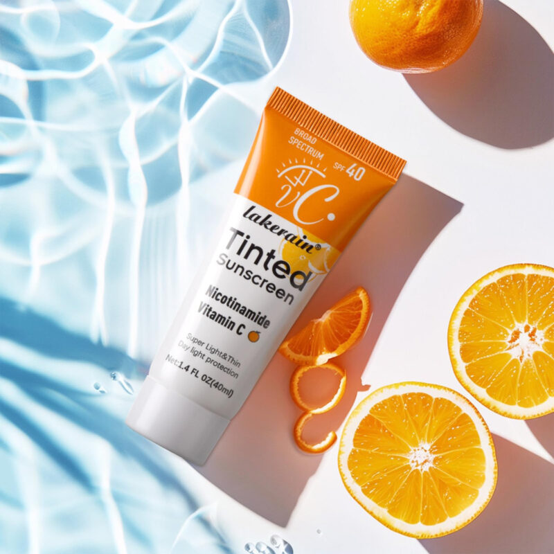 Protetor Solar Isherbin Tinted Face Spf 40 W/ Vitamina C 40m - Image 7