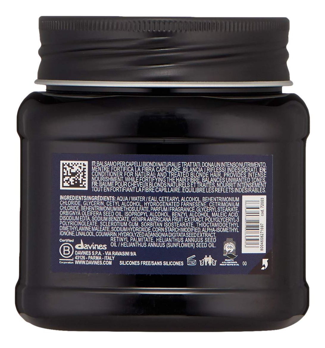 Condicionador Davines Heart Of Glass Rich For Blonde Care 26 - Imagem 2