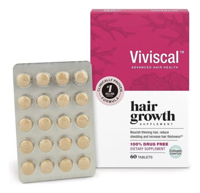 Suplementos Viviscal Hair Growth Para Mulheres 60 Comprimido