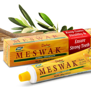 Creme Dental Dabur Meswak, Sem Flúor, Goma Oral, Cuidados De
