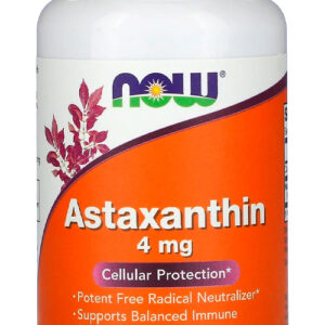Astaxantina 4mg Now Foods 90softgels Importado Eua/usa