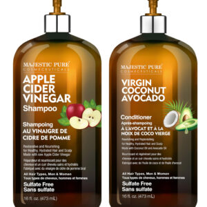 Conjunto De Shampoo E Condicionador Majestic Pure Apple Cide
