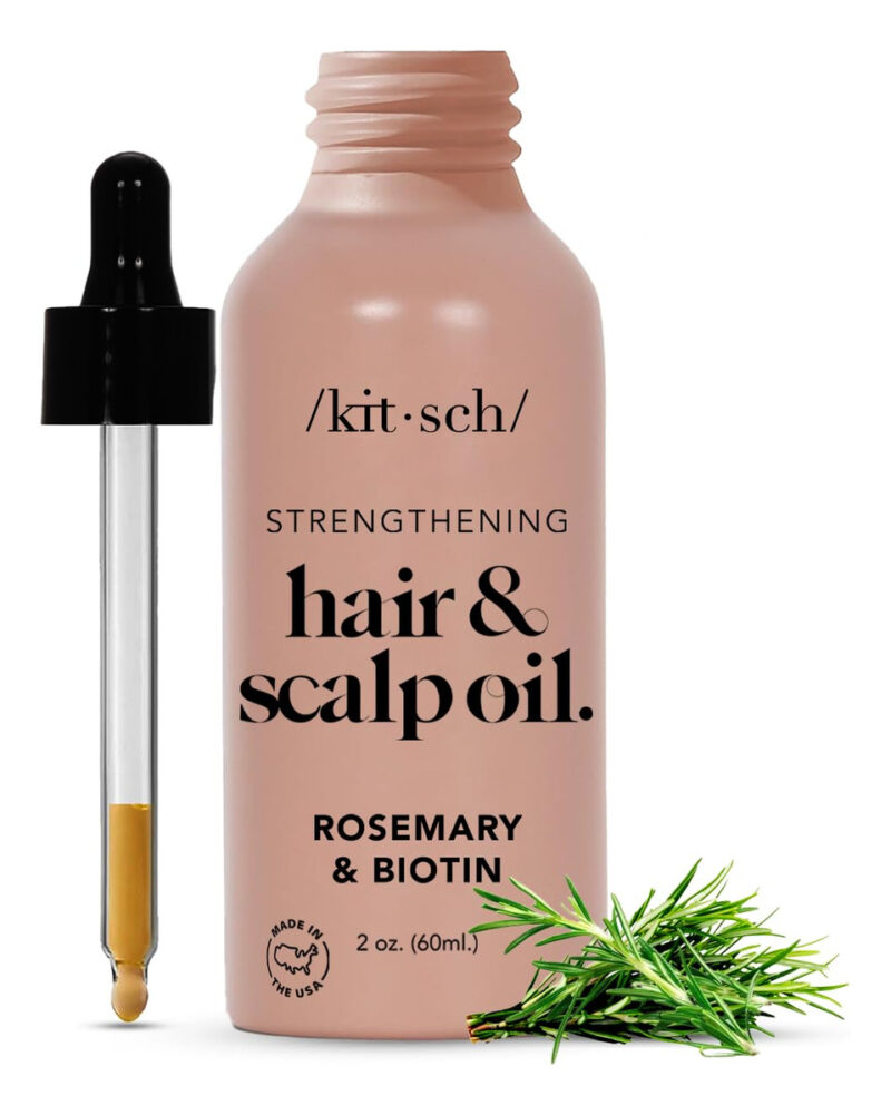 Scalp Serum Kitsch Rosemary Oil 60ml Com Biotina Para Cresci