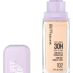 Base Maybelline Super Stay Lumi-matte 102 - 30 Horas De Uso