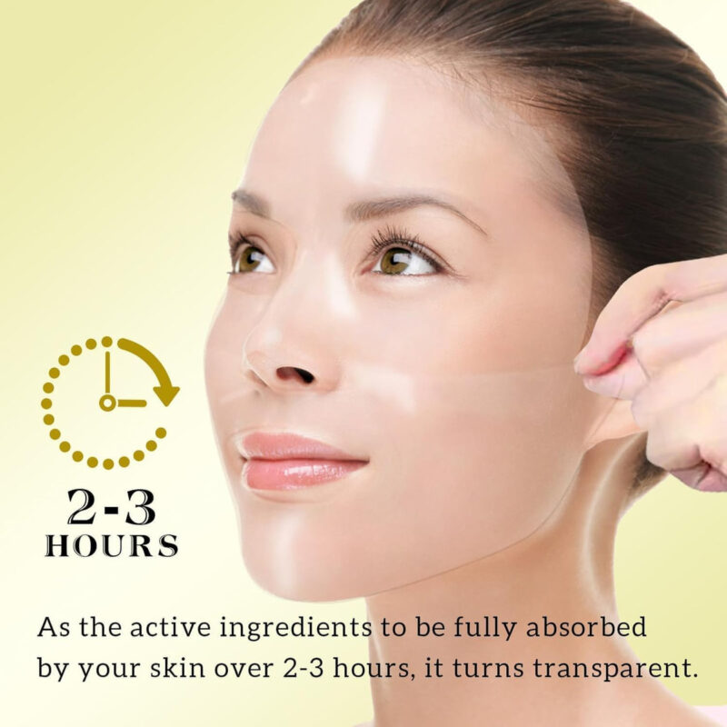 Máscara Facial Weilnell Bio-collagen Real Deep Anti Wrinkle - Image 3