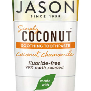 Pasta De Dentes Jason Simply Coconut Soothing Coconut Camomi