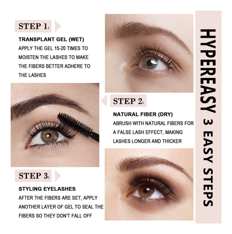 Rímel Youngfocus 3d Fiber Lash Impermeável Hipoalergênico - Image 4