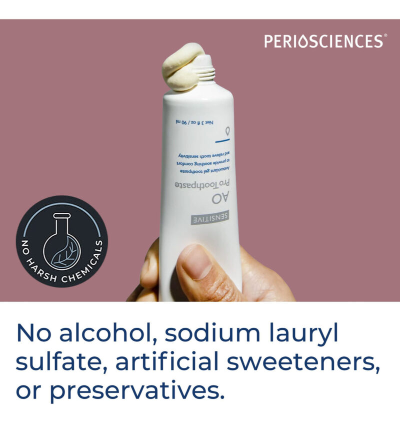 Toothpaste Periosciences Sensitive Ao Pro W/ Nano Hydroxyapa - Image 5