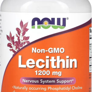 Now Lecitina Lecithin 1200mg 100cap Distribuidor Autorizado