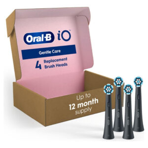 Escova De Dentes Elétrica Oral-b Io Gentle Care Com Cabeças